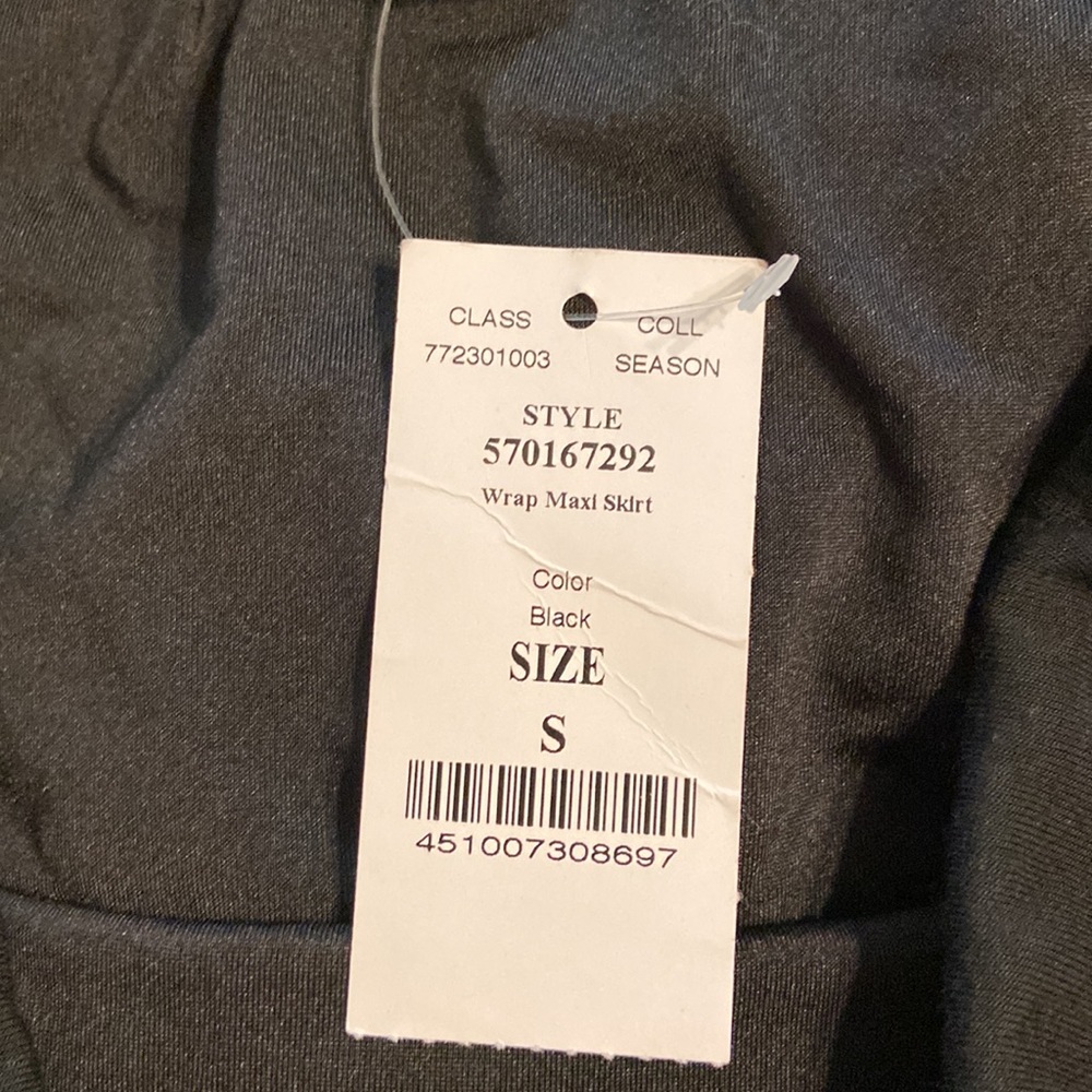 White House Black Market Maxi Skirt size S length 38” waist 28” with elastic - Picture 8 of 15